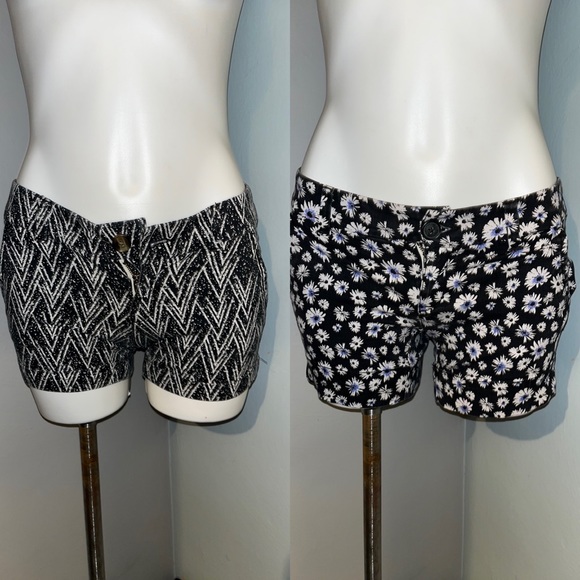 Lot of 2 NWOT American Eagle midi stretch shorts - Picture 1 of 6
